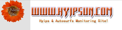 Monitored by Hyipsun.com